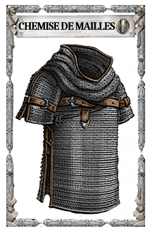 Armure - Chemise de maille Dos